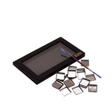 Large Black Empty Palette for Eyeshadows