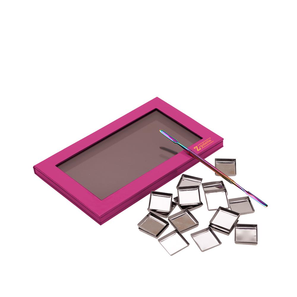 Large Black Empty Palette for Eyeshadows