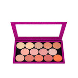 LARGE WHITE/ HOT PINK GLITTER Z PALETTE