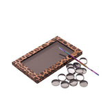 Large Black Empty Palette for Eyeshadows