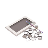 Large Black Empty Palette for Eyeshadows